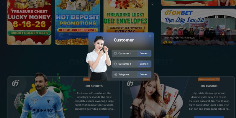 Onbet - Trang Nhà Cái Cá Cược Uy Tín & Đẳng Cấp Nhất Việt Nam 4 Bộ Phận Hỗ Trợ Khách Hàng Của Onbet