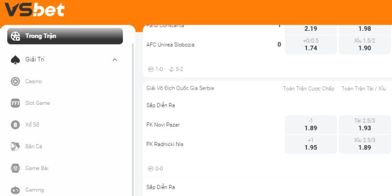 VSBET - Nhà Cái Được Game Thủ Yêu Thích Nhất Năm 2026 3 Một Số Sảnh Game Hấp Dẫn Có Tại Nhà Cái Vsbet